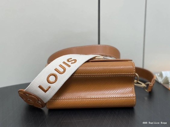 Aaa replica bags VUITTON LOUIS TWIST MM-23*17*9.5CM 0710